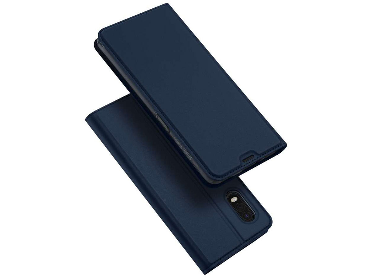 Dux Ducis Slim BookCase Donkerblauw - Samsung Galaxy Xcover Pro hoesje