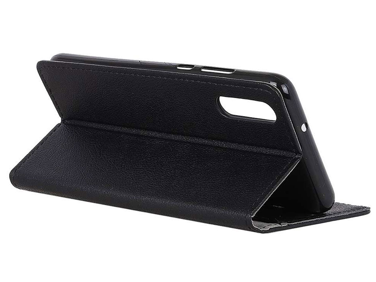 Book Case Basic Zwart - Samsung Galaxy Xcover Pro hoesje