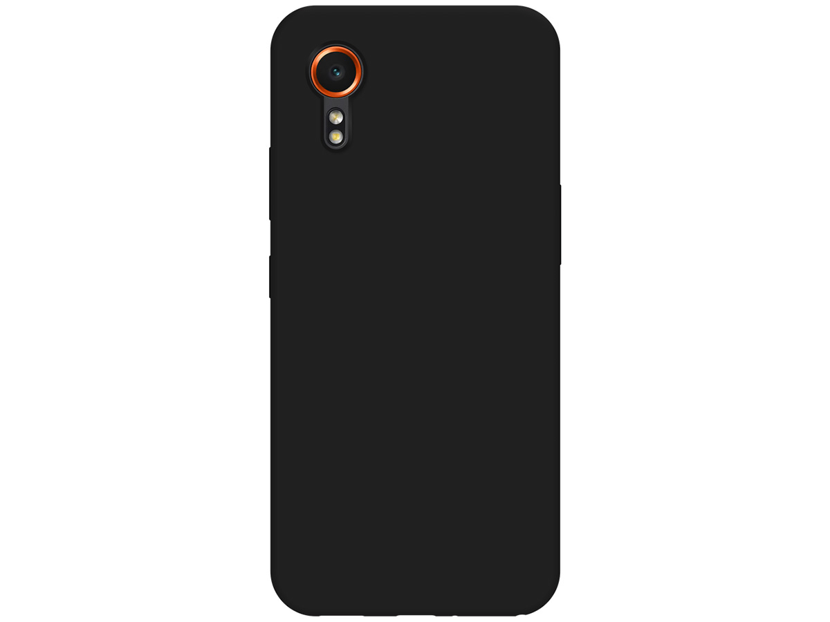 Just in Case TPU Case Zwart - Samsung Galaxy Xcover7 hoesje