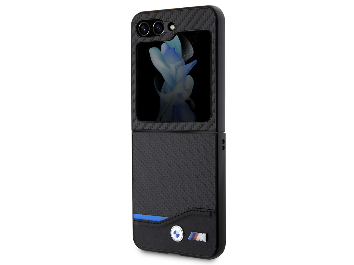 BMW M Carbon Look Case - Samsung Galaxy Z Flip 5 hoesje