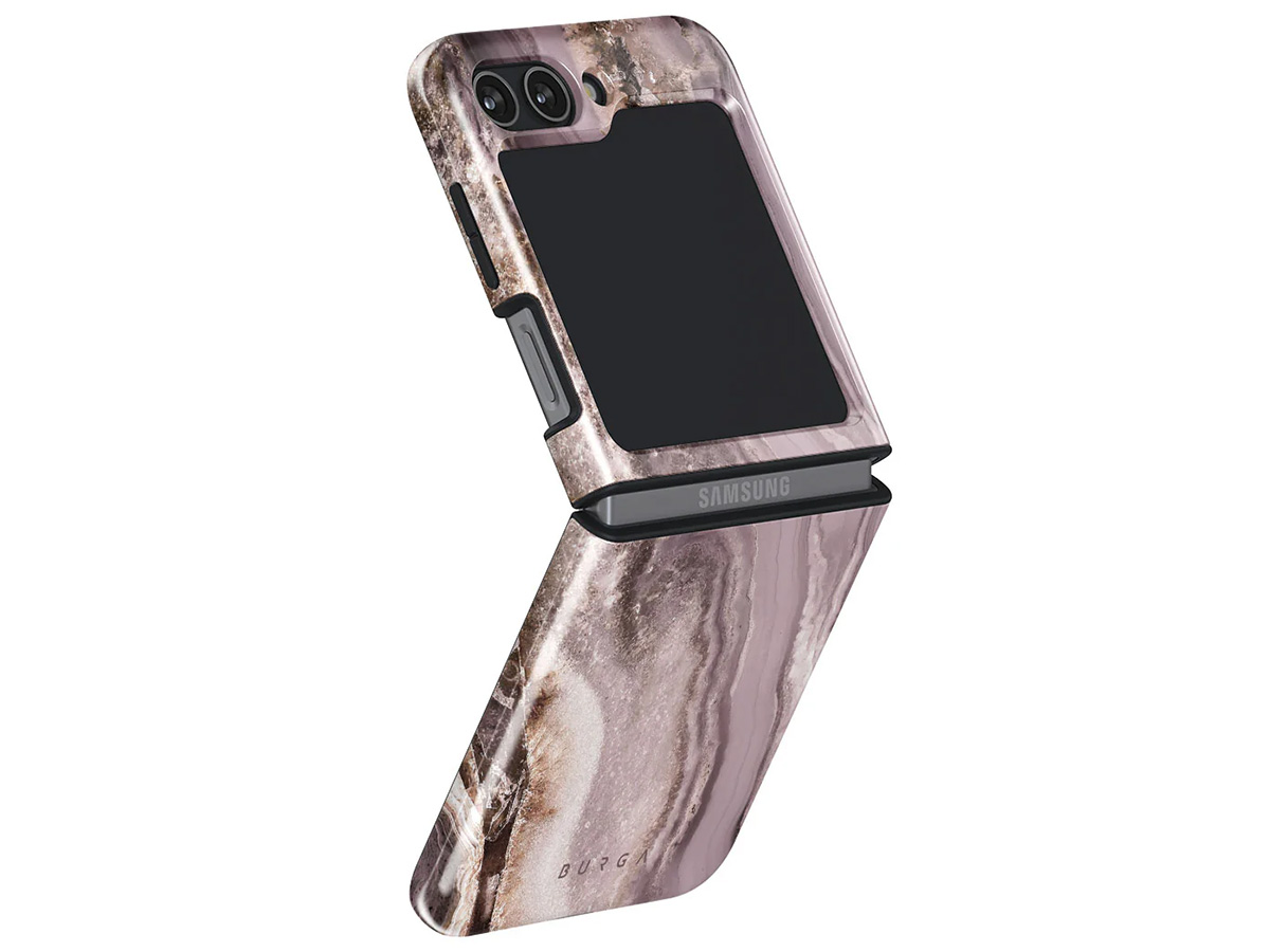 Burga Tough Case Golden Taupe - Samsung Galaxy Z Flip 5 Hoesje