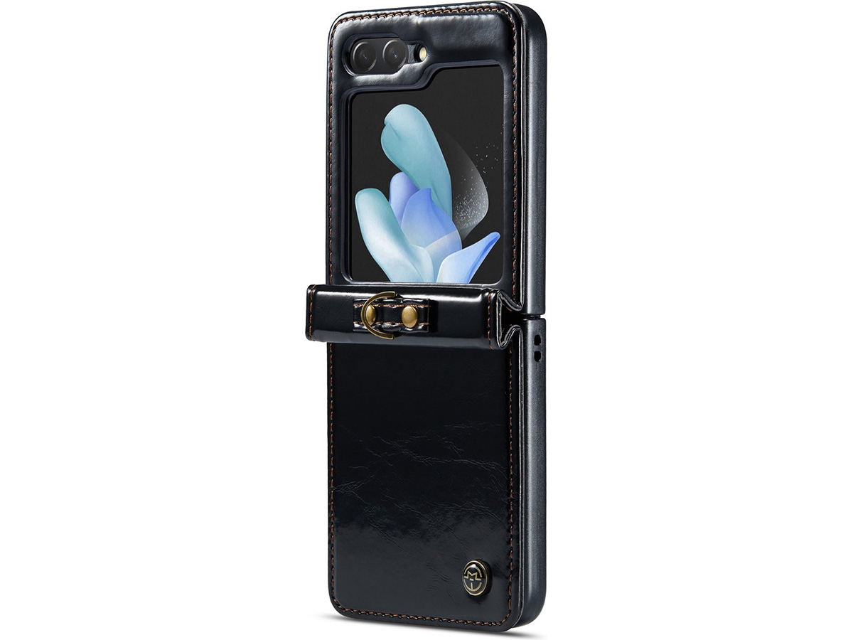 CaseMania Hang Case Zwart - Samsung Galaxy Z Flip 5 hoesje