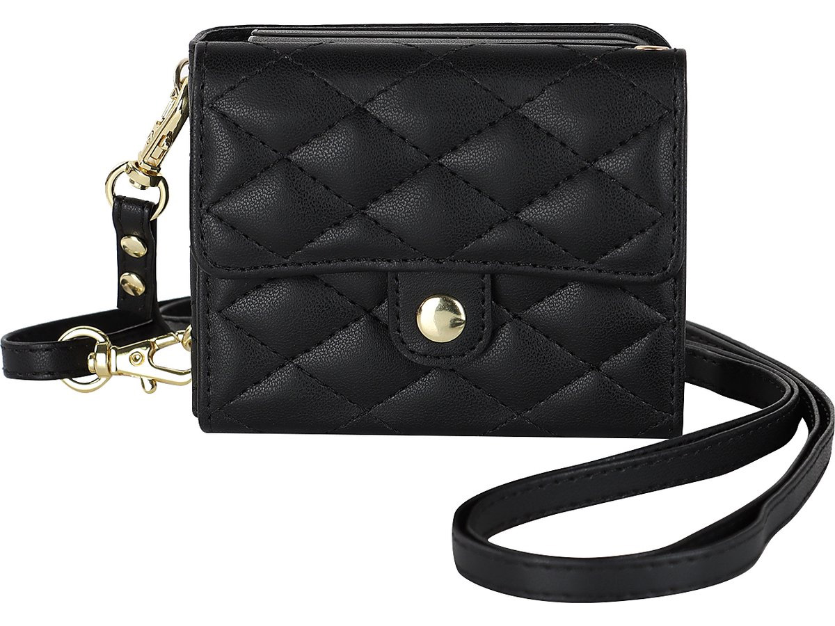 CaseBoutique Samsung Galaxy Z Flip 7 FE hoesje - Koord Case Quilted Zwart