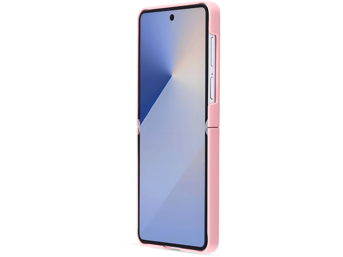 CaseMania Diamond Inlay Case Roze - Samsung Galaxy Z Flip 7 hoesje