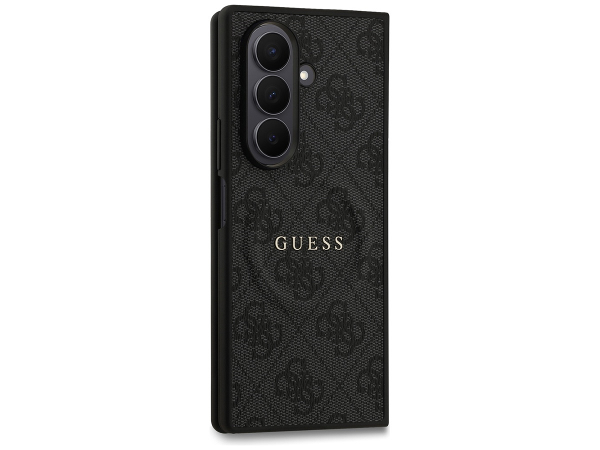 Guess 4G Monogram MagSafe Case Grijs - Samsung Galaxy Z Fold 7 hoesje