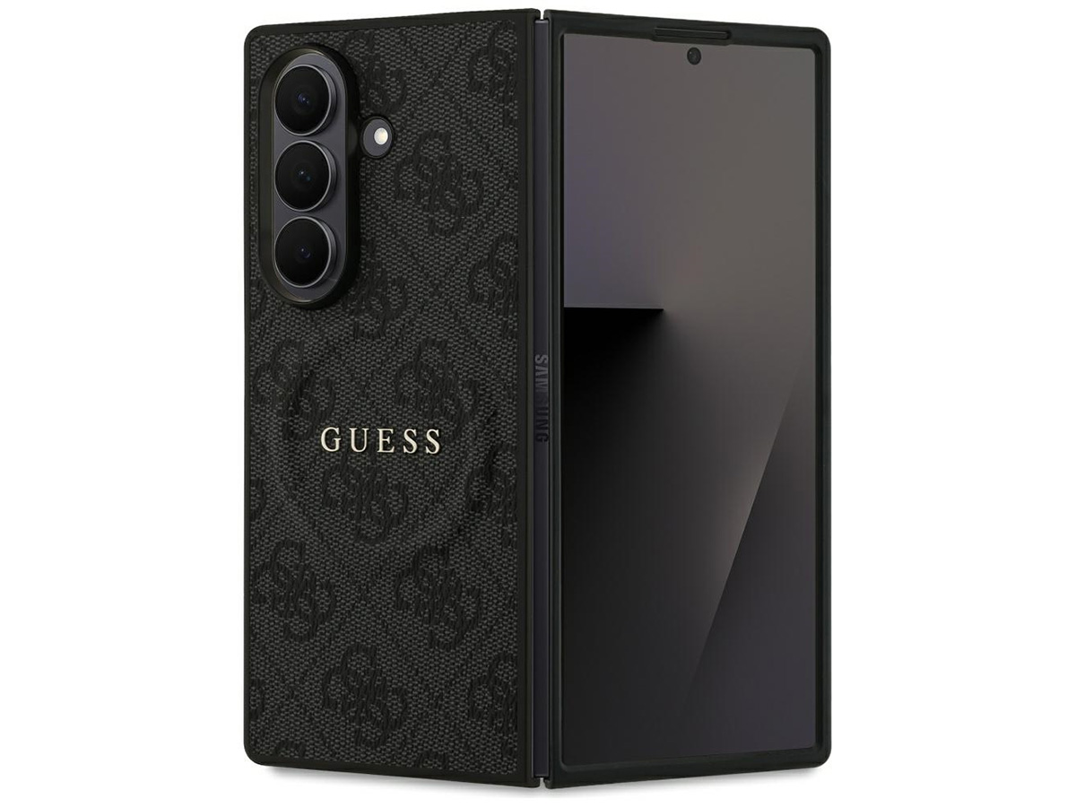 Guess 4G Monogram MagSafe Case Grijs - Samsung Galaxy Z Fold 7 hoesje