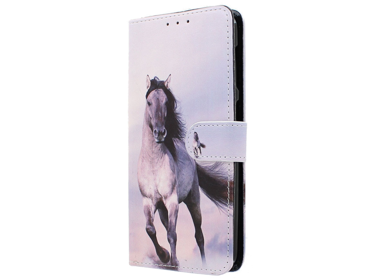 Book Case Mapje Paarden - Samsung Galaxy A10 hoesje