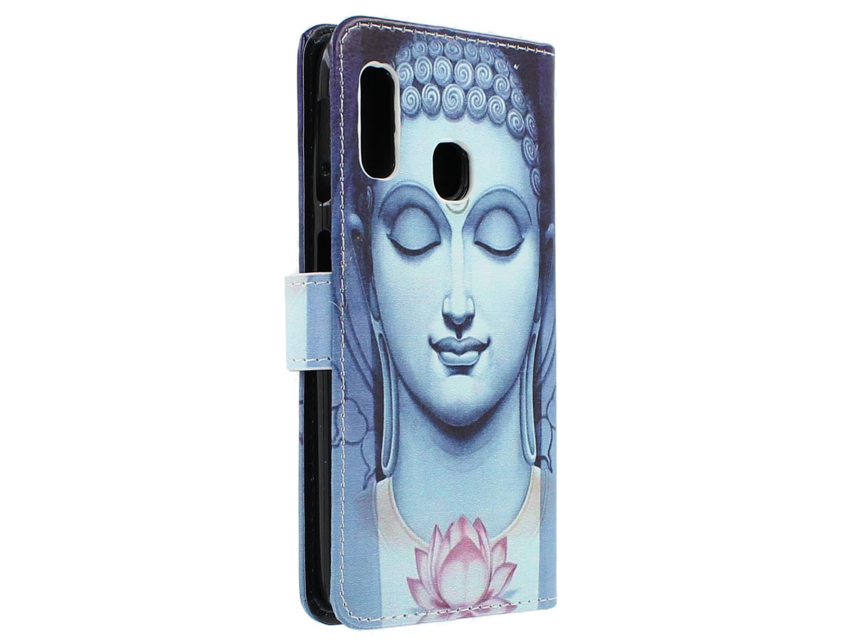 Book Case Mapje Boeddha Lily - Samsung Galaxy A20e hoesje