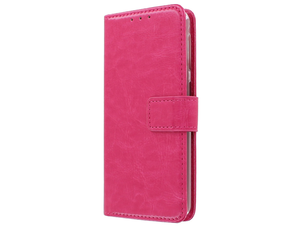 Book Case Mapje Roze - Samsung Galaxy A20e hoesje