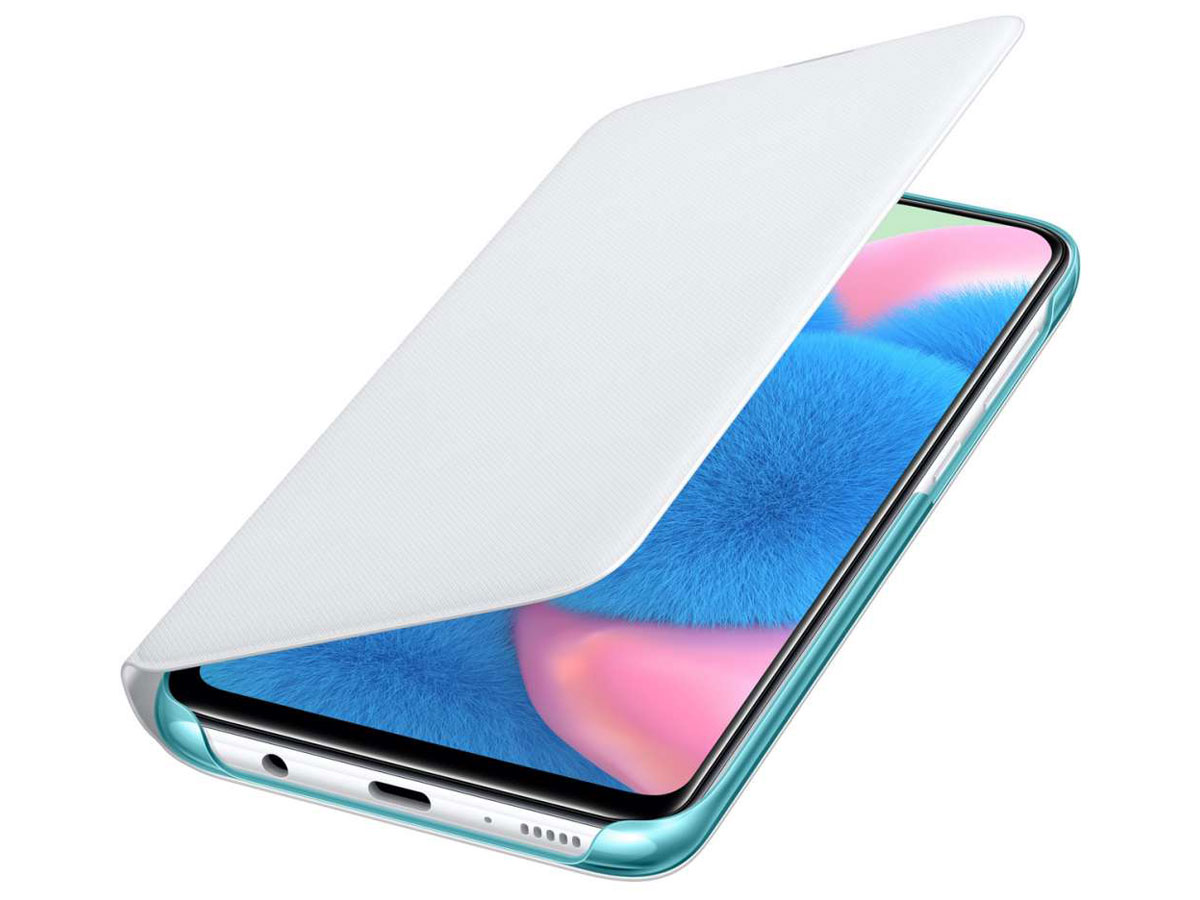 Originele Samsung Galaxy A30s Wallet Cover Hoesje Wit