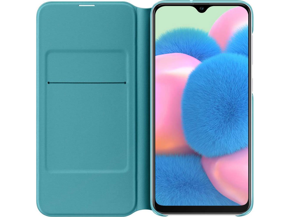 Originele Samsung Galaxy A30s Wallet Cover Hoesje Wit