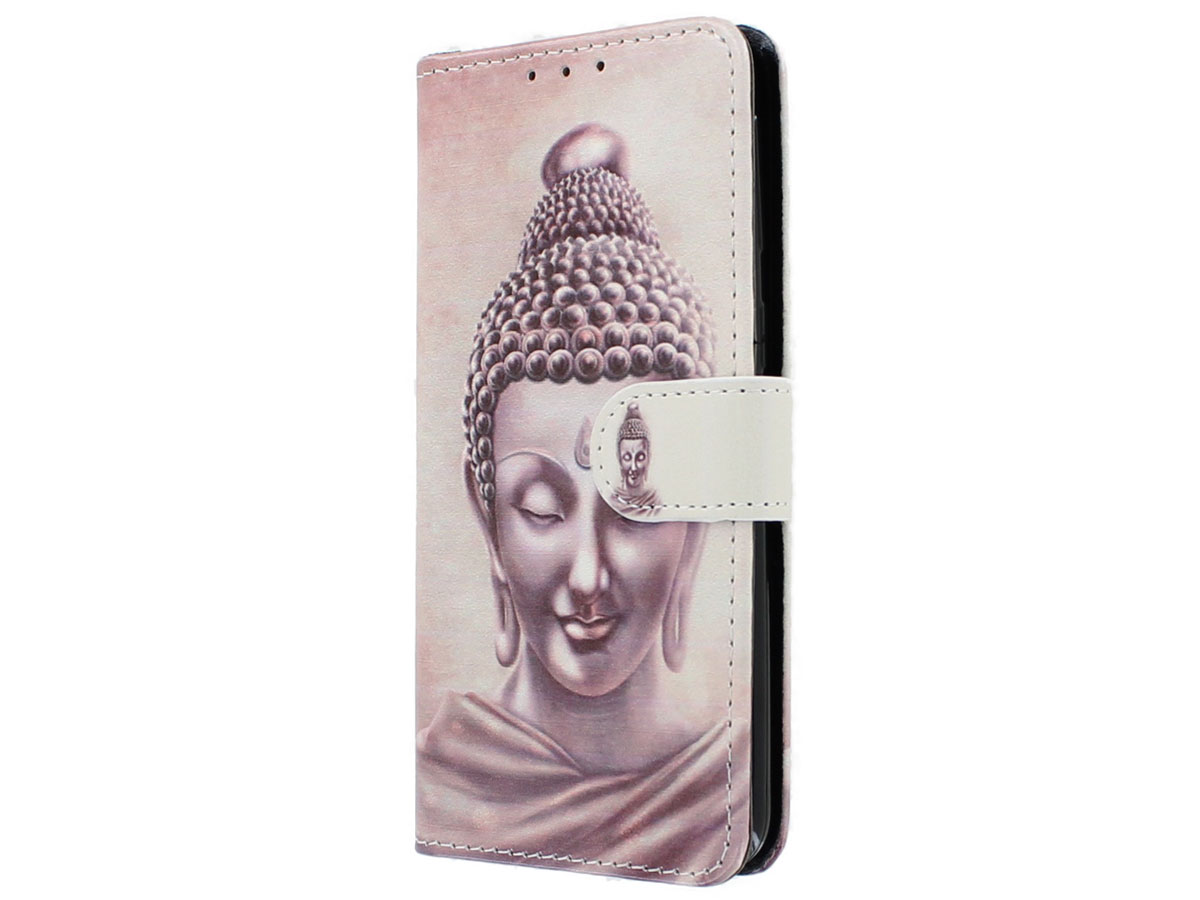 Book Case Mapje Boeddha - Samsung Galaxy A40 hoesje