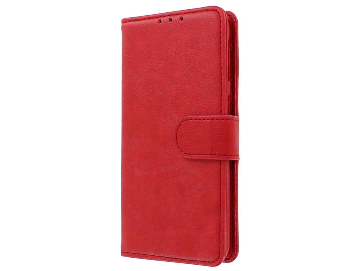 Bookcase Mapje Rood - Samsung Galaxy A40 hoesje
