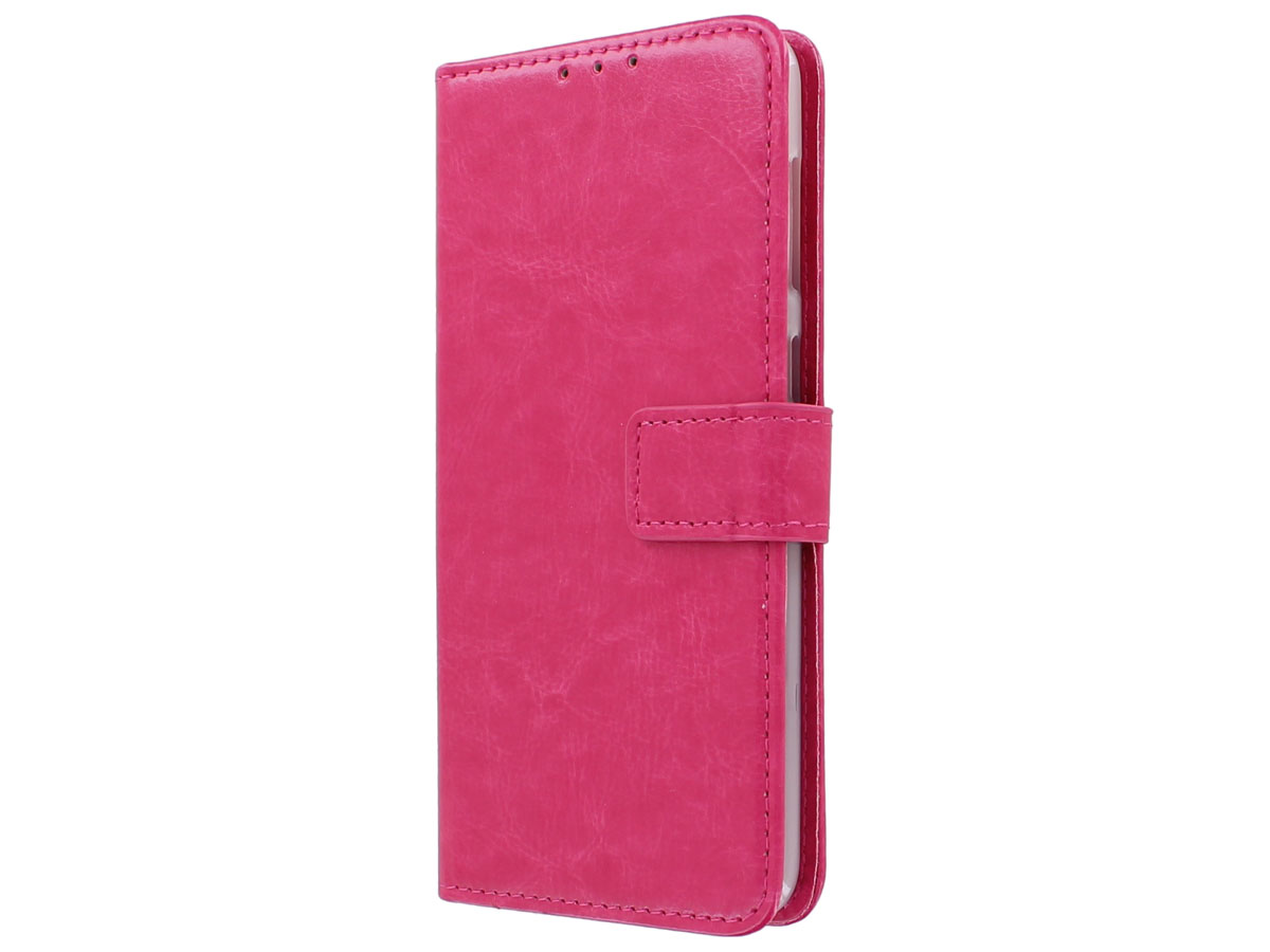 Bookcase Mapje Roze - Samsung Galaxy A50 hoesje