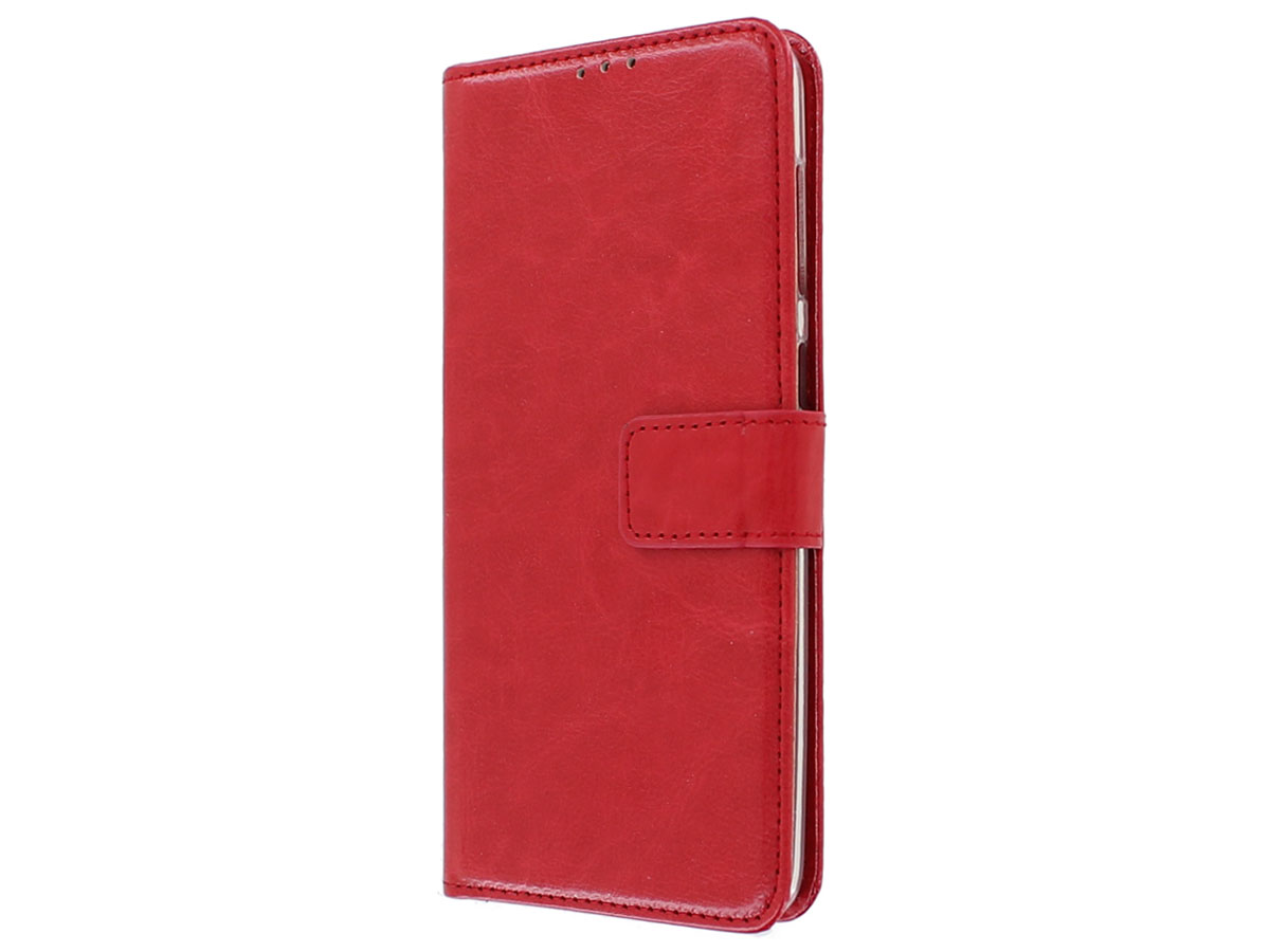 Bookcase Mapje Rood - Samsung Galaxy A50 hoesje
