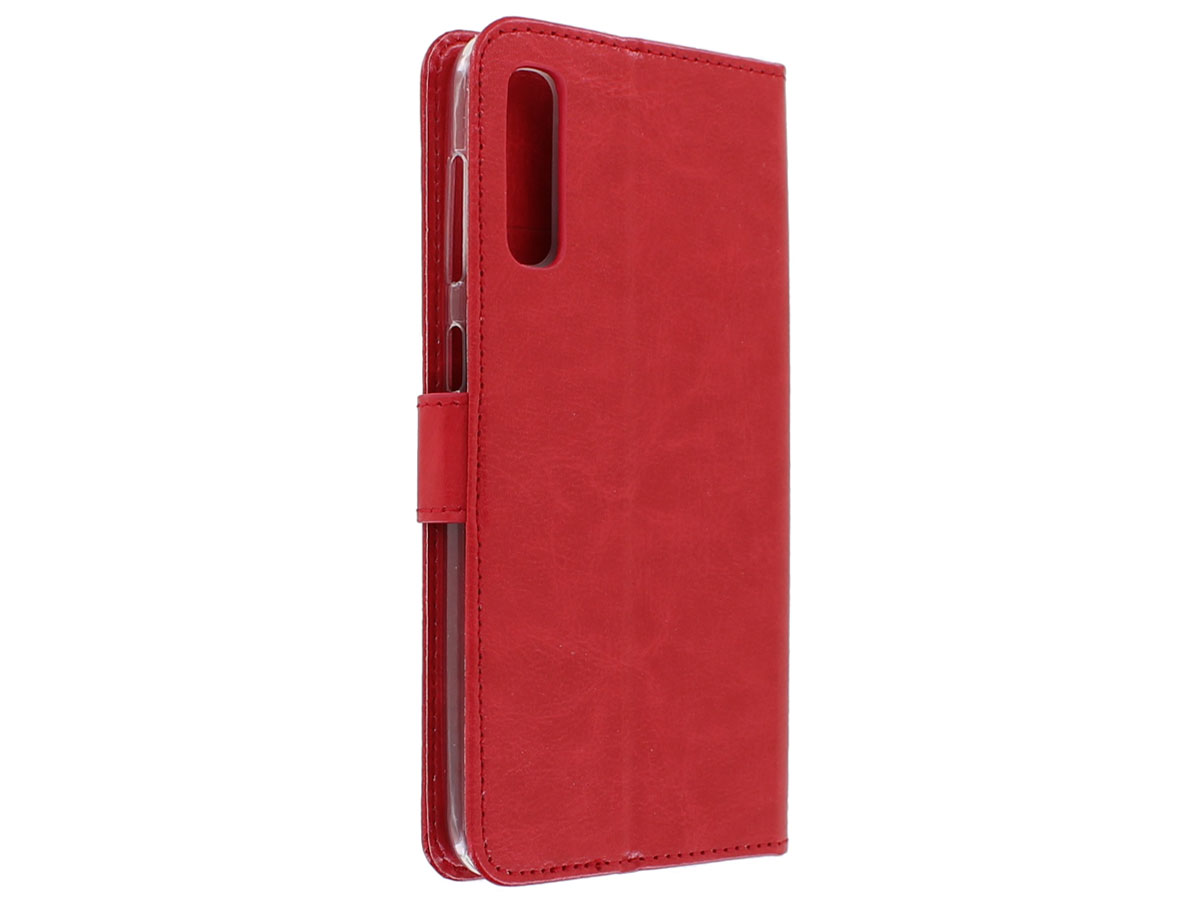 Bookcase Mapje Rood - Samsung Galaxy A50 hoesje