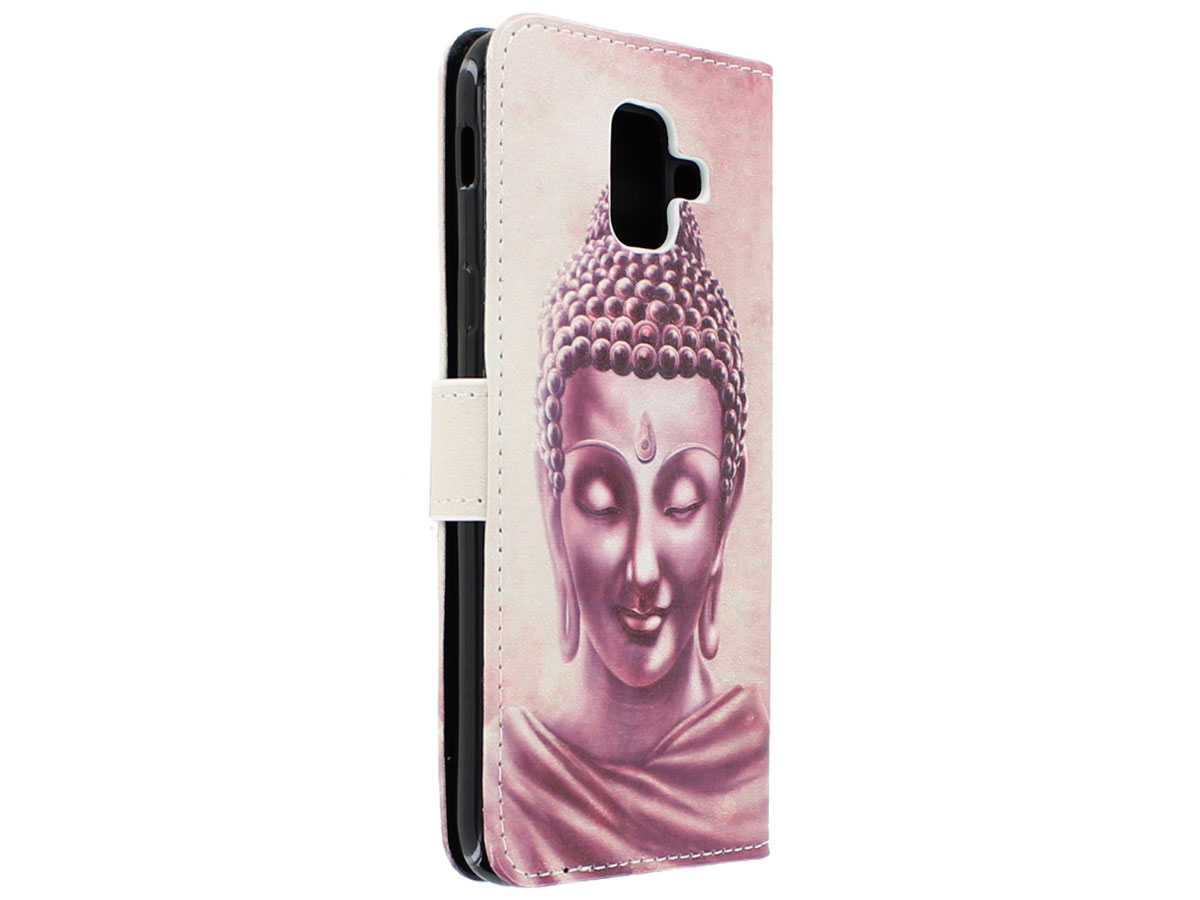 Boeddha Bookcase - Samsung Galaxy A6 2018 hoesje