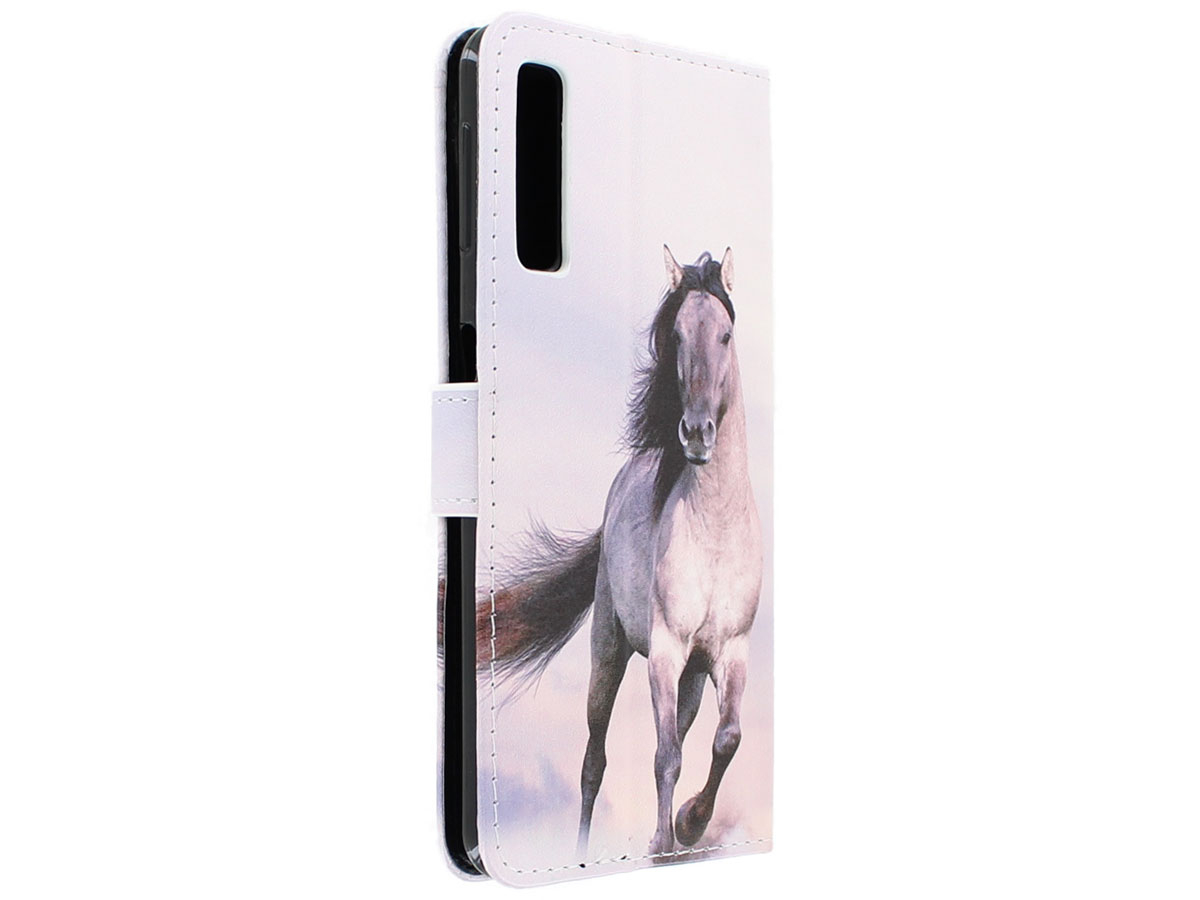 Book Case Paarden - Samsung Galaxy A7 2018 hoesje