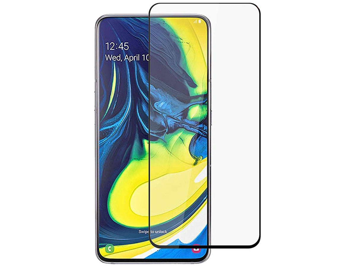 Samsung Galaxy A80 Screen Protector Curved Glass Full Cover