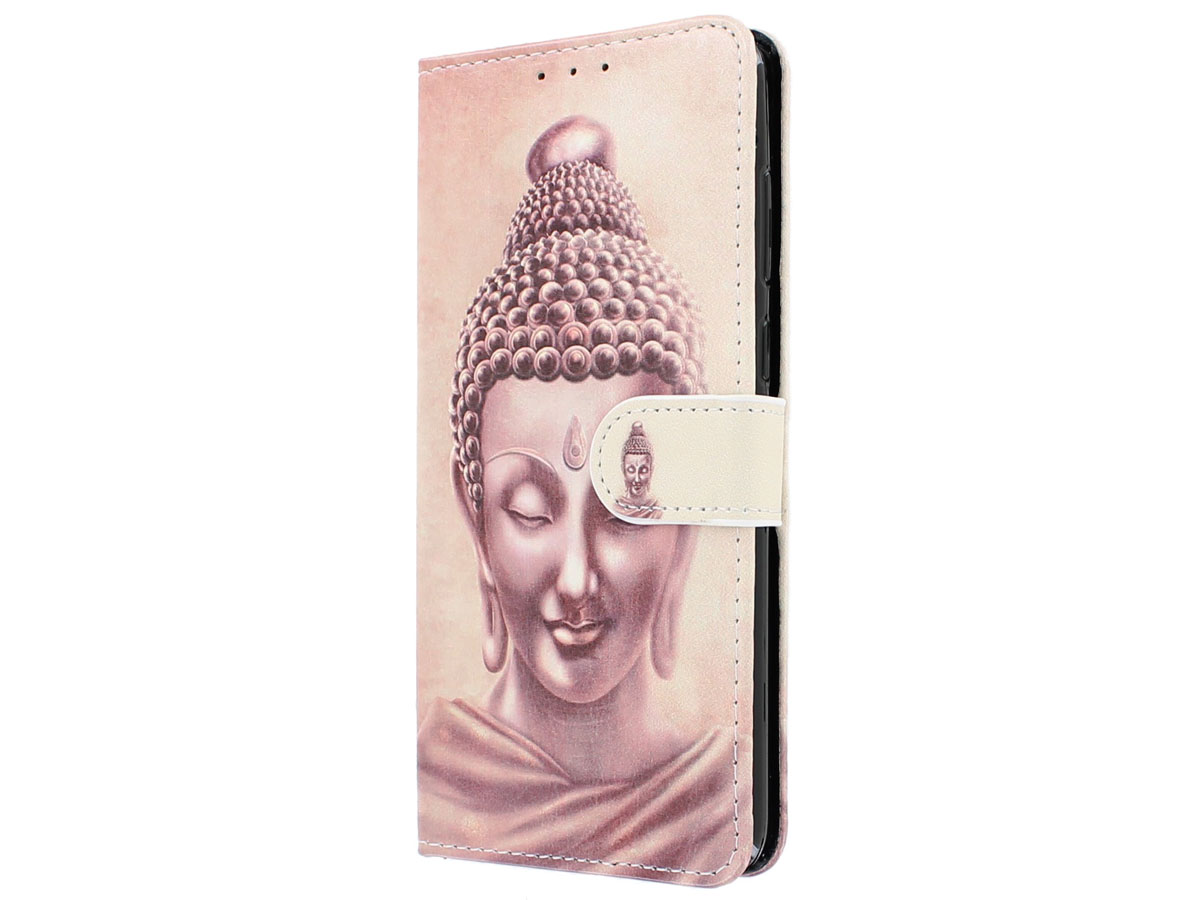 Boeddha Bookcase - Samsung Galaxy A9 2018 hoesje