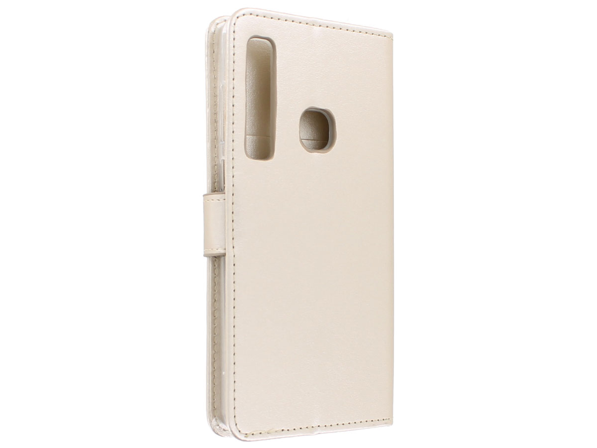 Book Case Wallet Goud - Samsung Galaxy A9 2018 hoesje