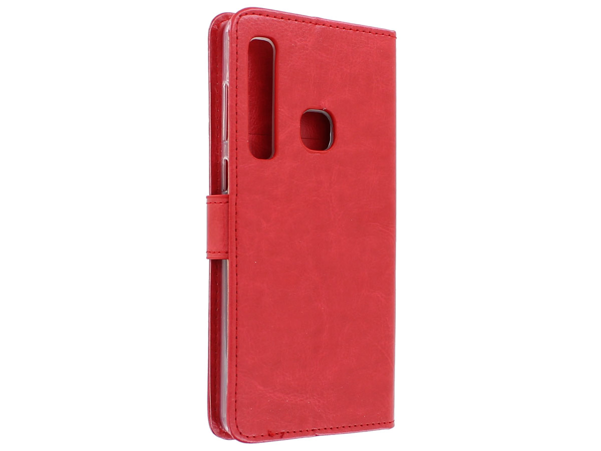 Book Case Wallet Rood - Samsung Galaxy A9 2018 hoesje