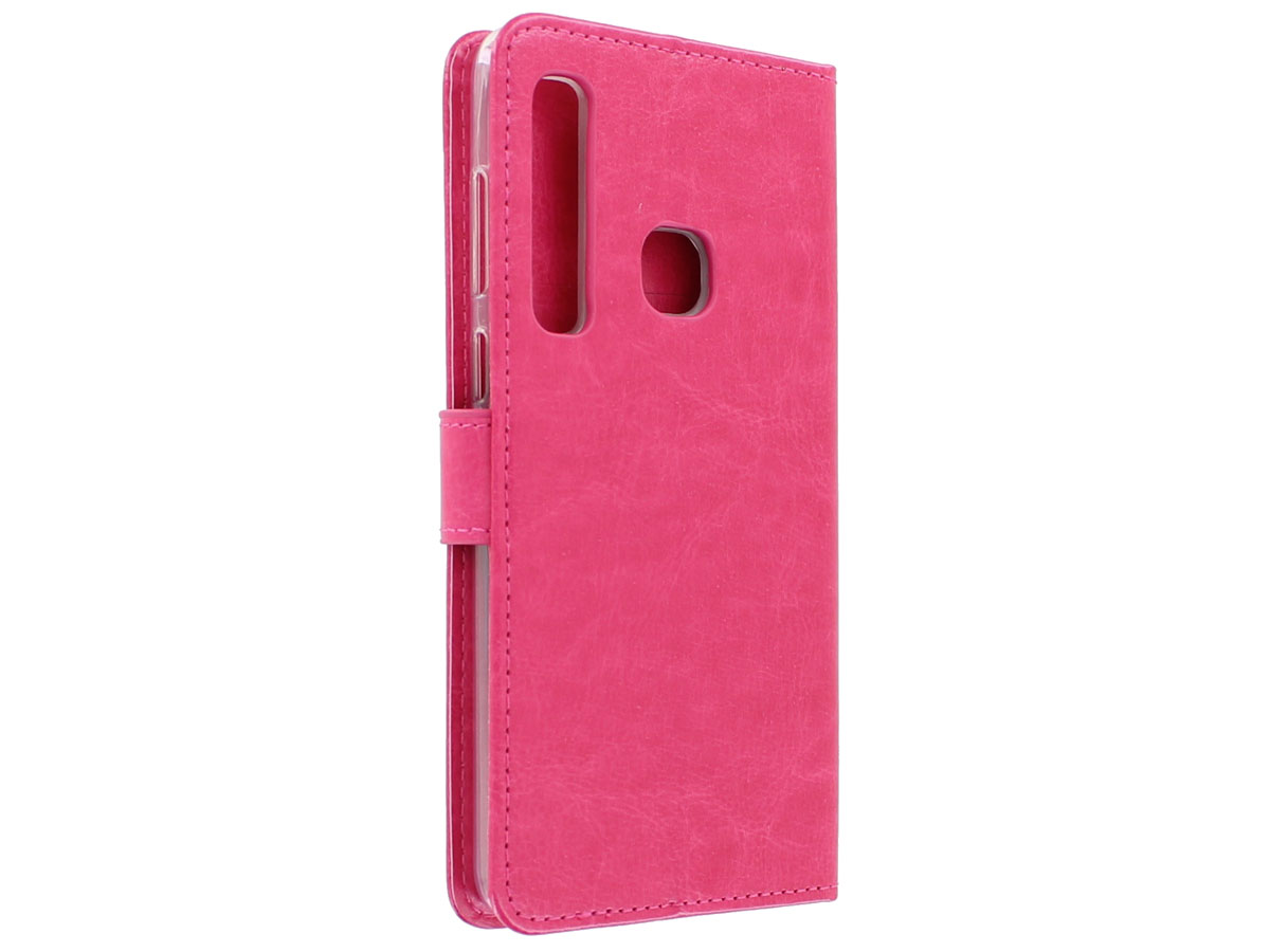 Book Case Wallet Roze - Samsung Galaxy A9 2018 hoesje