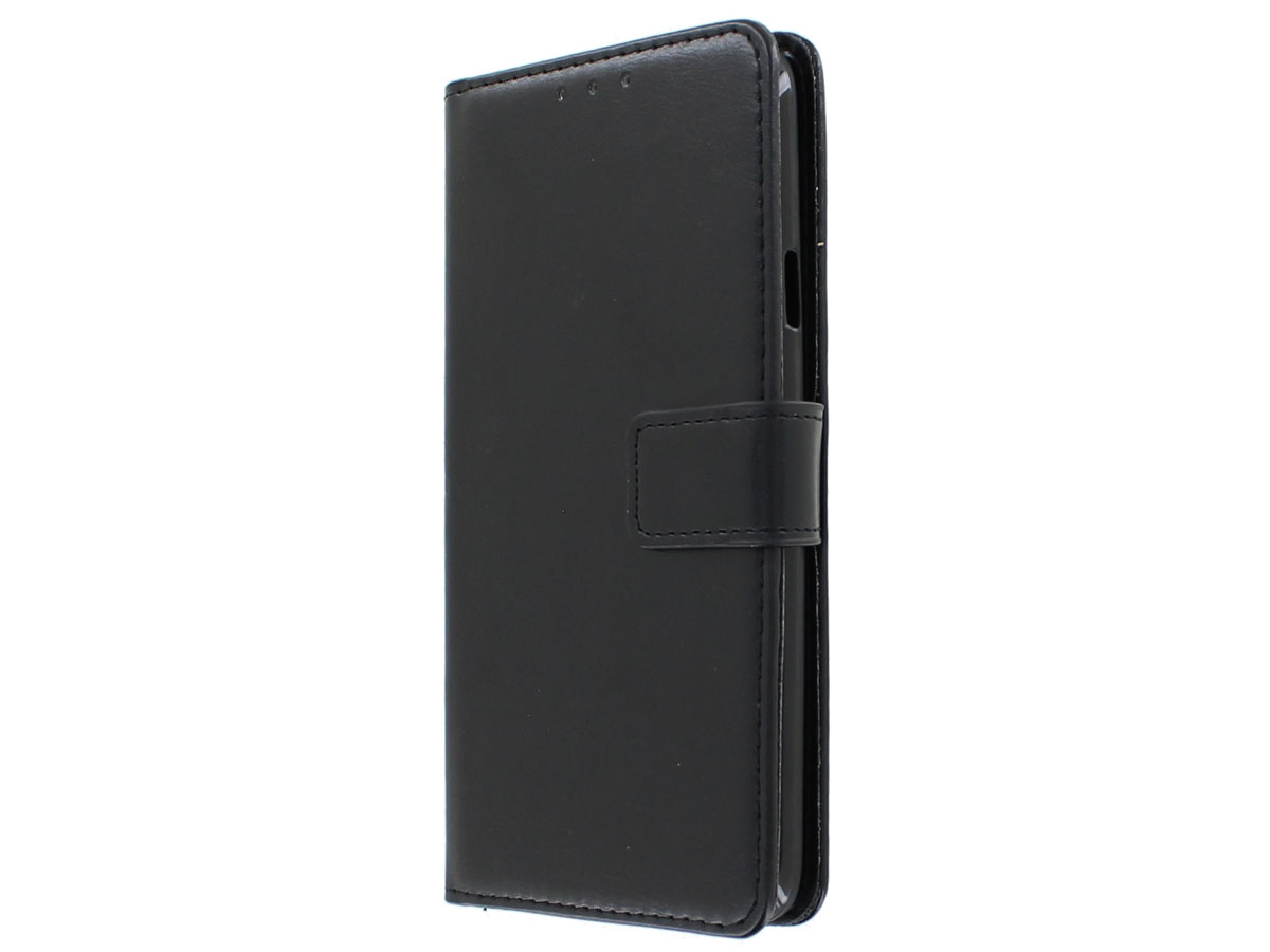 Bookcase Wallet Zwart - Samsung Galaxy J4 2018 hoesje