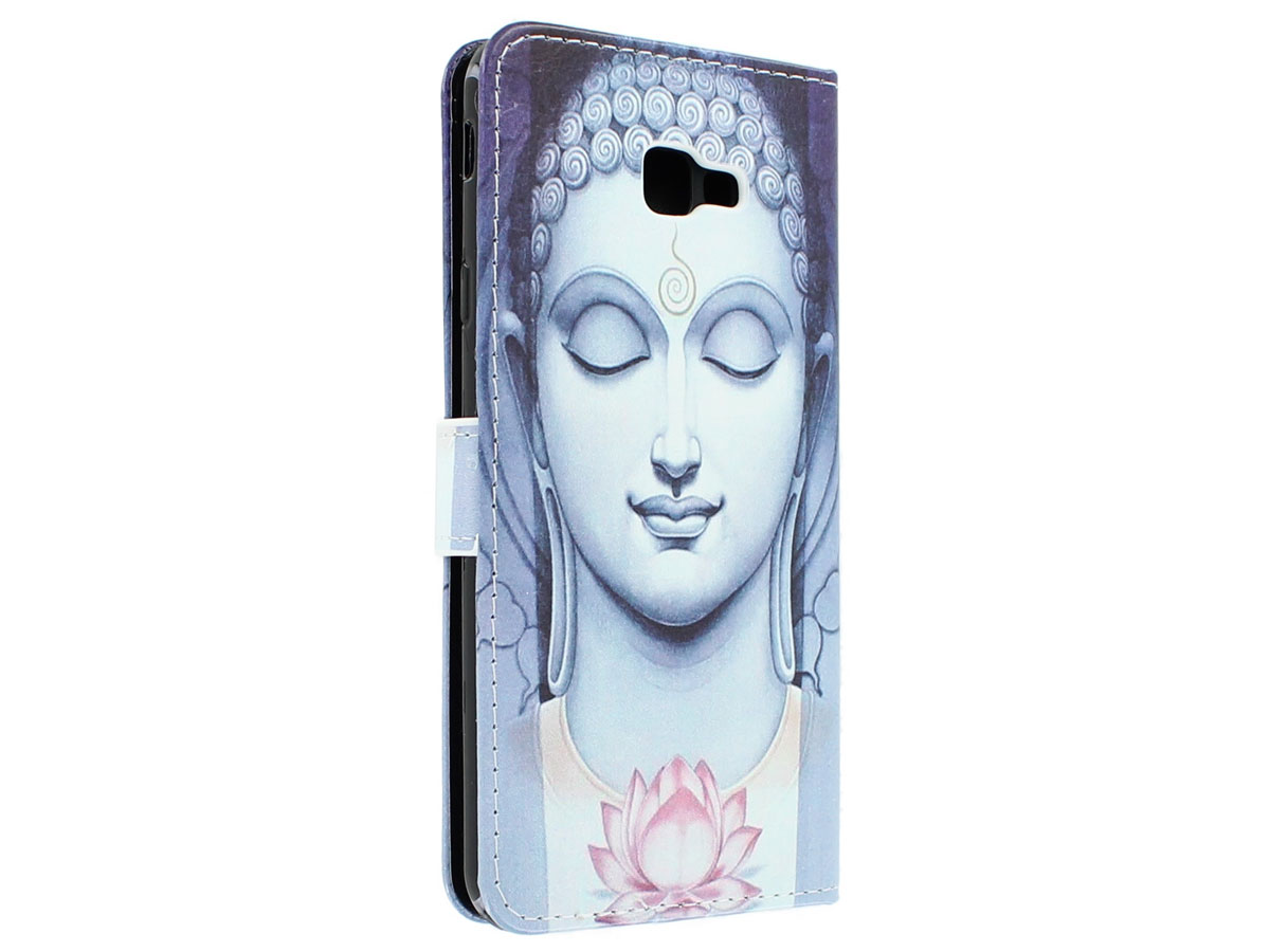Book Case Boeddha Lily - Samsung Galaxy J4 Plus hoesje
