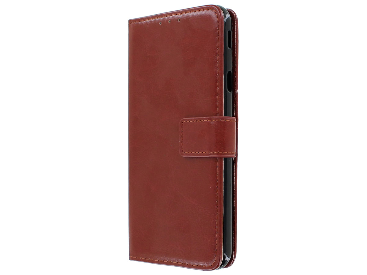 Book Case Wallet Bruin - Samsung Galaxy J4 Plus hoesje