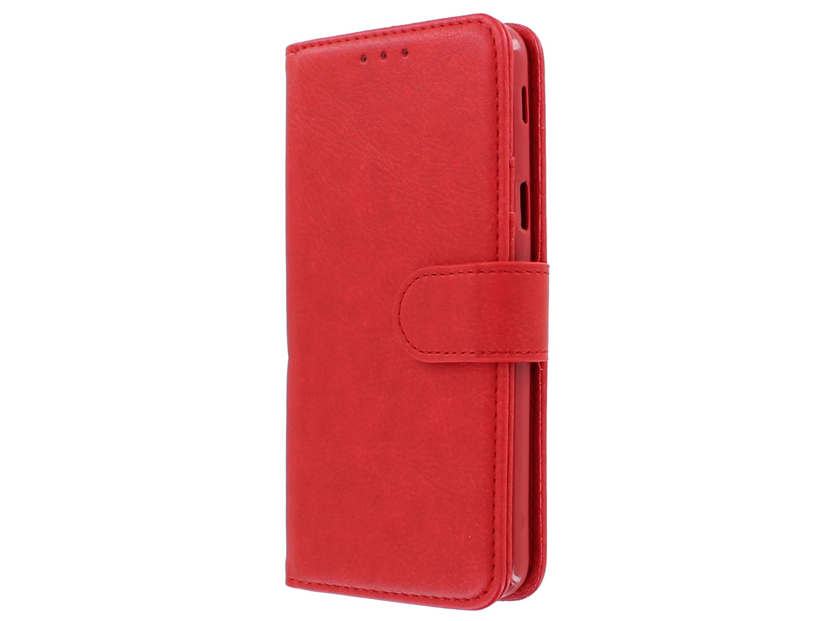 Bookcase Wallet Rood - Samsung Galaxy J6 2018 hoesje