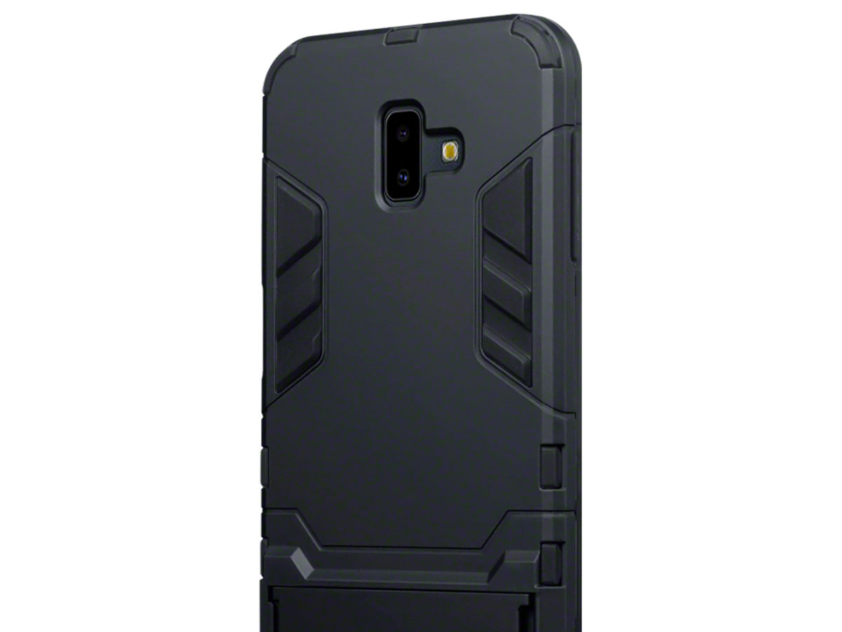 CaseBoutique Rugged Stand Case - Galaxy J6 Plus 2018 Hoesje