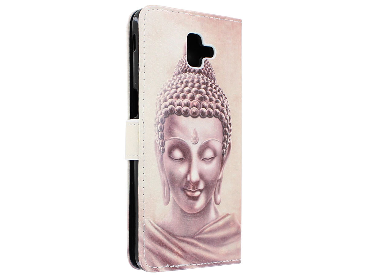 Book Case Boeddha Print - Samsung Galaxy J6 Plus hoesje