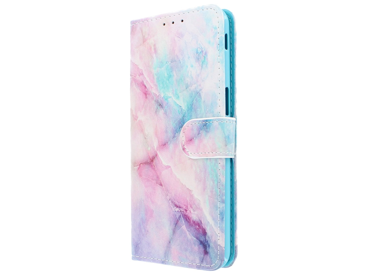 Book Case Pastel Marble - Samsung Galaxy J6 Plus hoesje