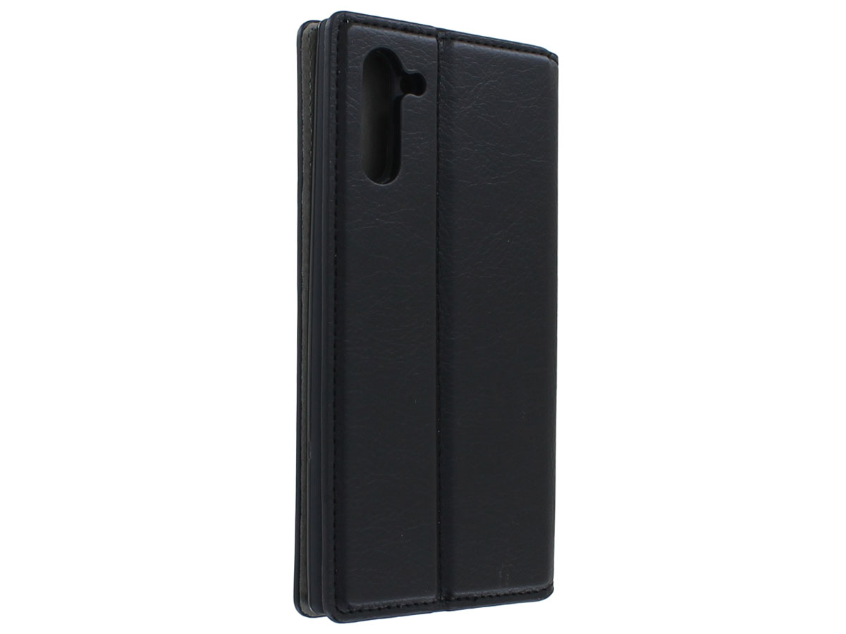 Magic Magnet Bookcase Zwart - Samsung Galaxy Note 10 hoesje