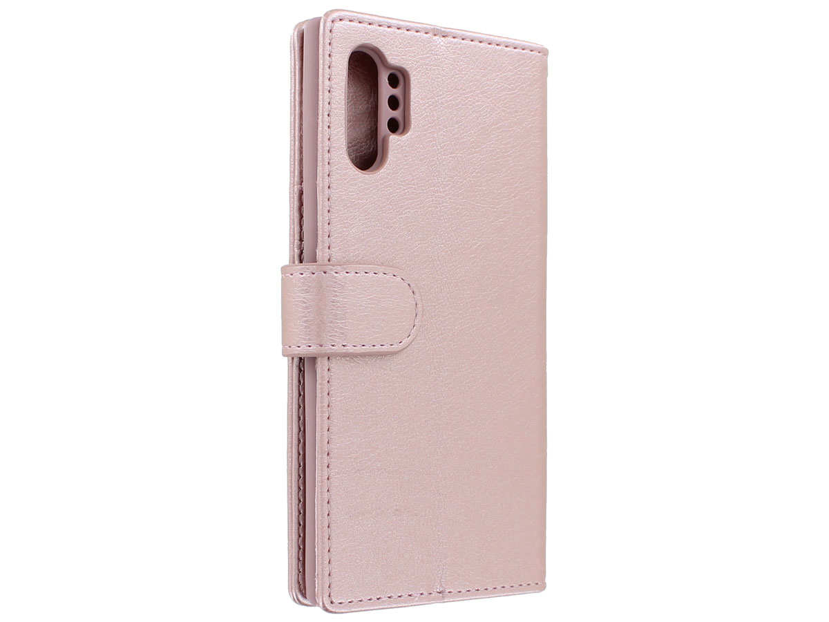 Book Case met Ritsvakje Rosé - Samsung Galaxy Note 10+ hoesje