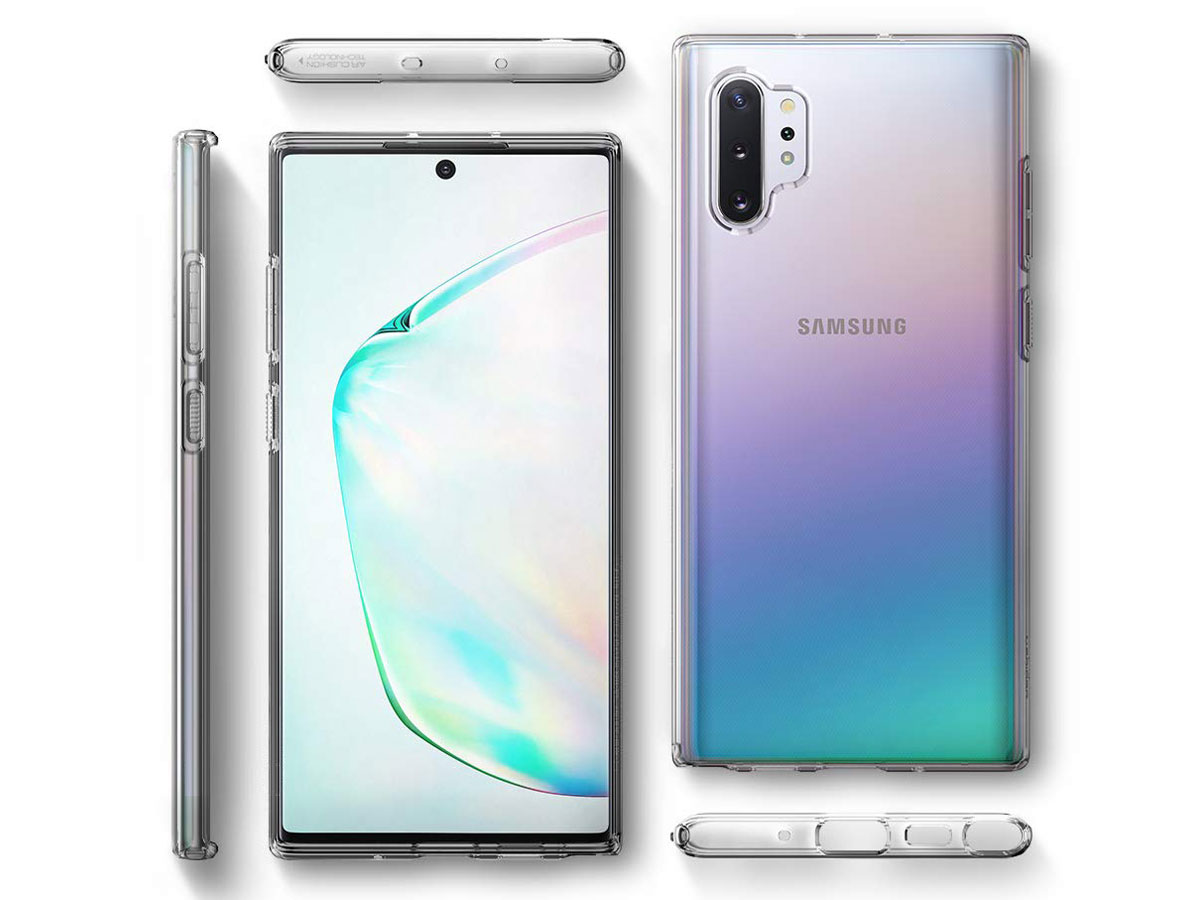 Crystal TPU Skin Case - Doorzichtig Galaxy Note 10+ hoesje