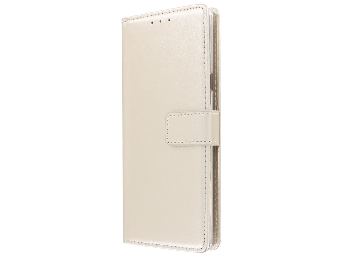 Bookcase Wallet Goud - Samsung Galaxy Note 9 hoesje