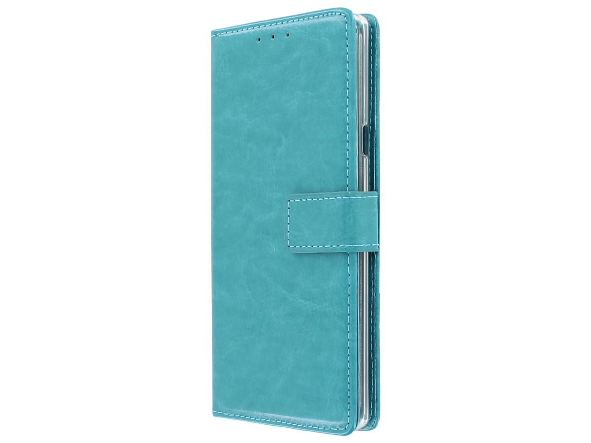 Bookcase Turquoise - Samsung Galaxy Note 9 hoesje