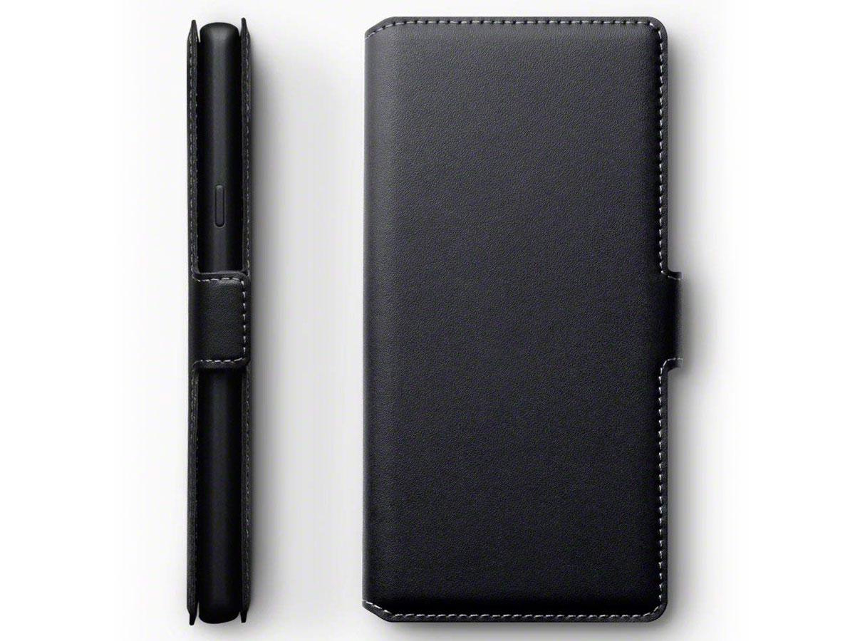 CaseBoutique Slim Zwart Leer - Galaxy Note 9 hoesje