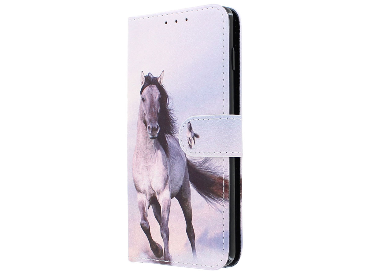 Paarden Bookcase - Samsung Galaxy S10 hoesje
