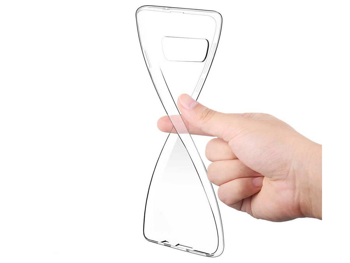 Crystal TPU Skin Case - Doorzichtig Samsung Galaxy S10 hoesje
