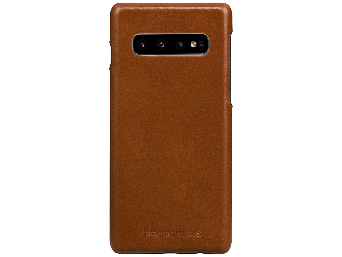 dbramante1928 Lynge 2in1 Case Tan - Samsung Galaxy S10 hoesje