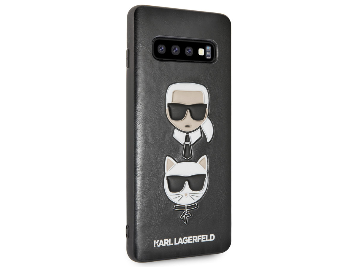 Karl Lagerfeld & Choupette Case - Samsung Galaxy S10 Hoesje