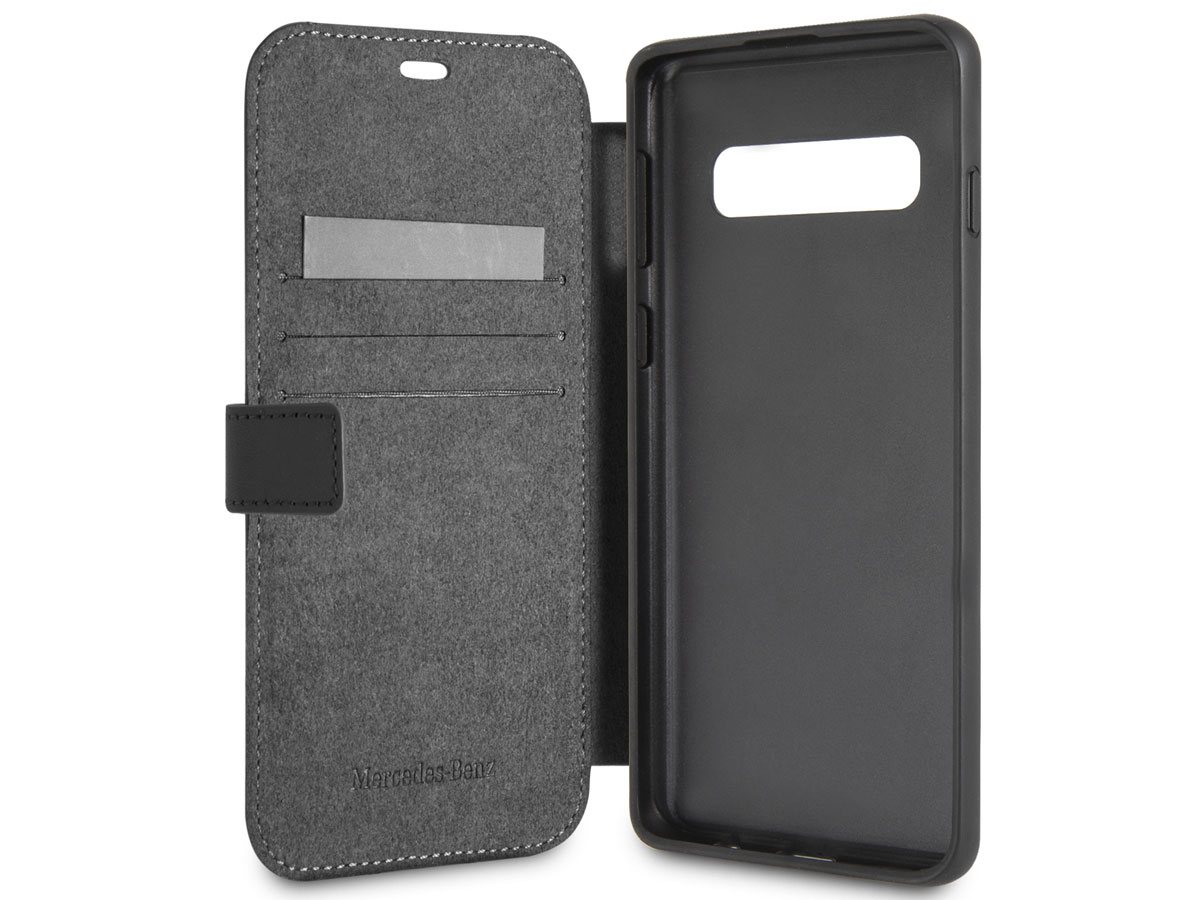 Mercedes-Benz Leather Case - Samsung Galaxy S10 hoesje