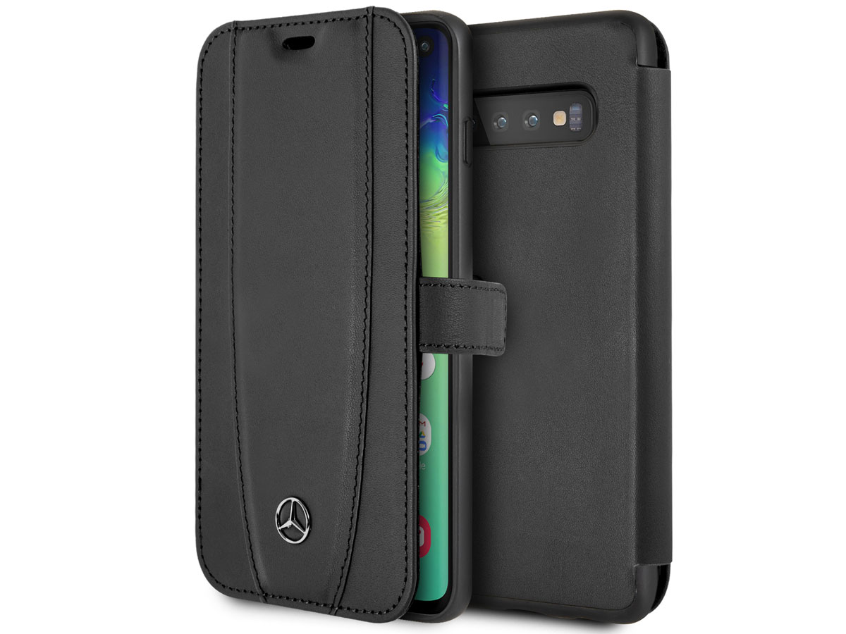 Mercedes-Benz Leather Case - Samsung Galaxy S10 hoesje