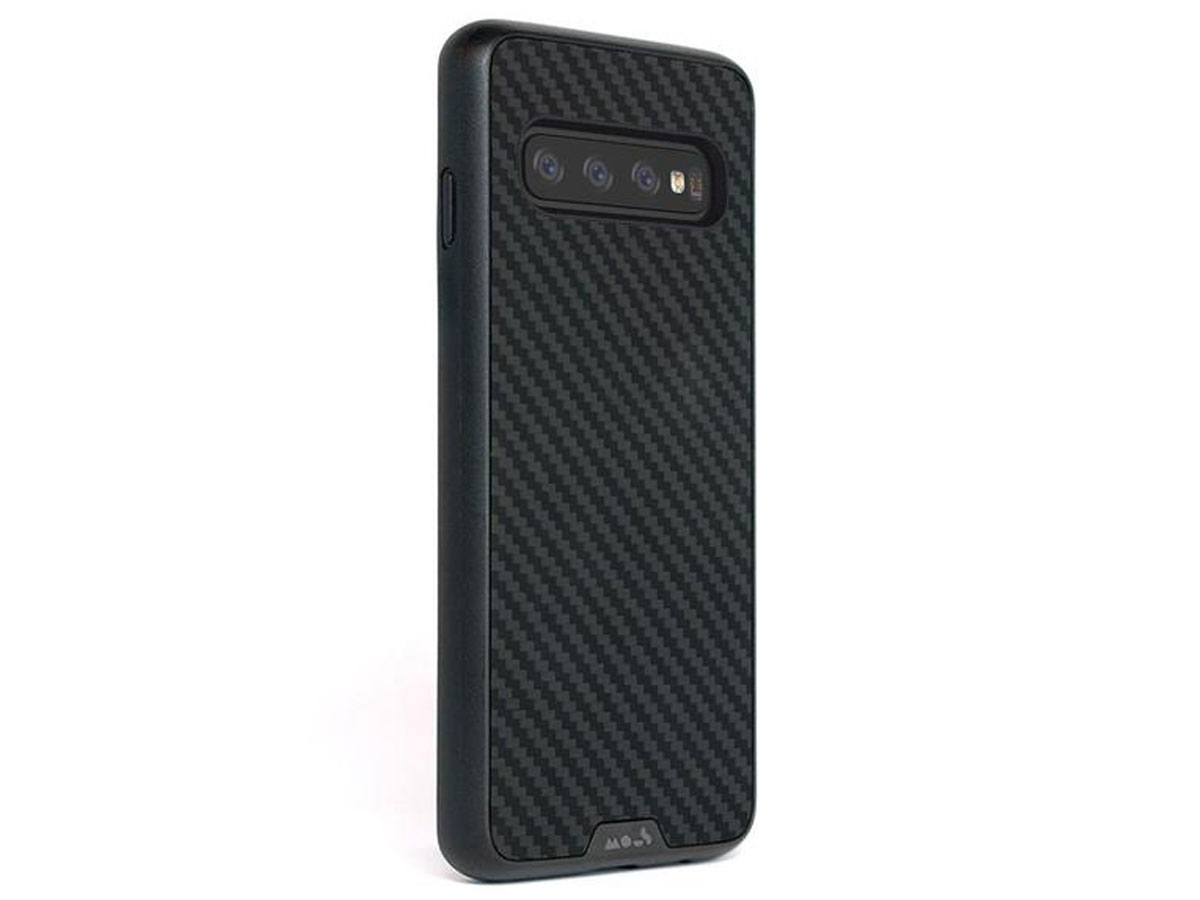 Mous Limitless 2.0 Carbon Case - Samsung Galaxy S10 hoesje