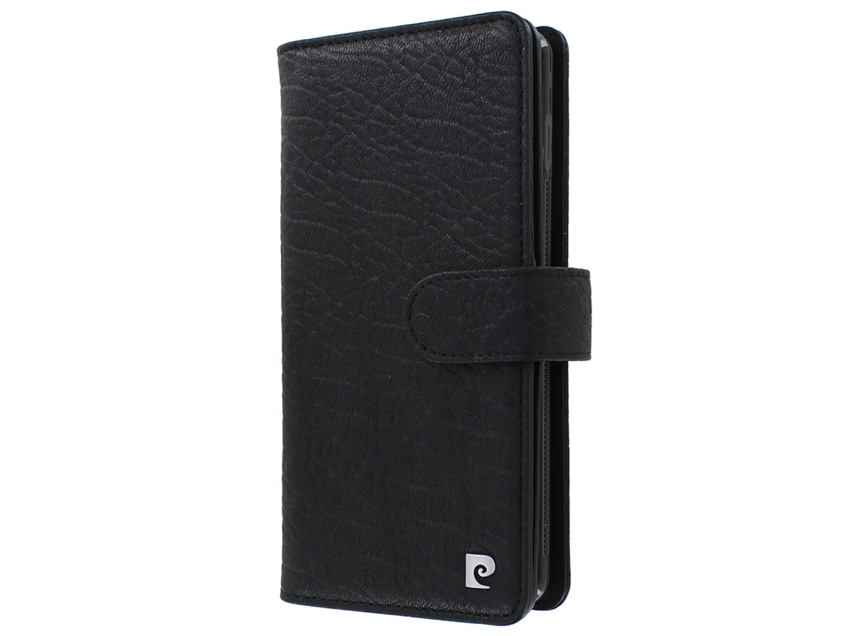 Pierre Cardin True Wallet Case Zwart Leer - Galaxy S10 hoesje