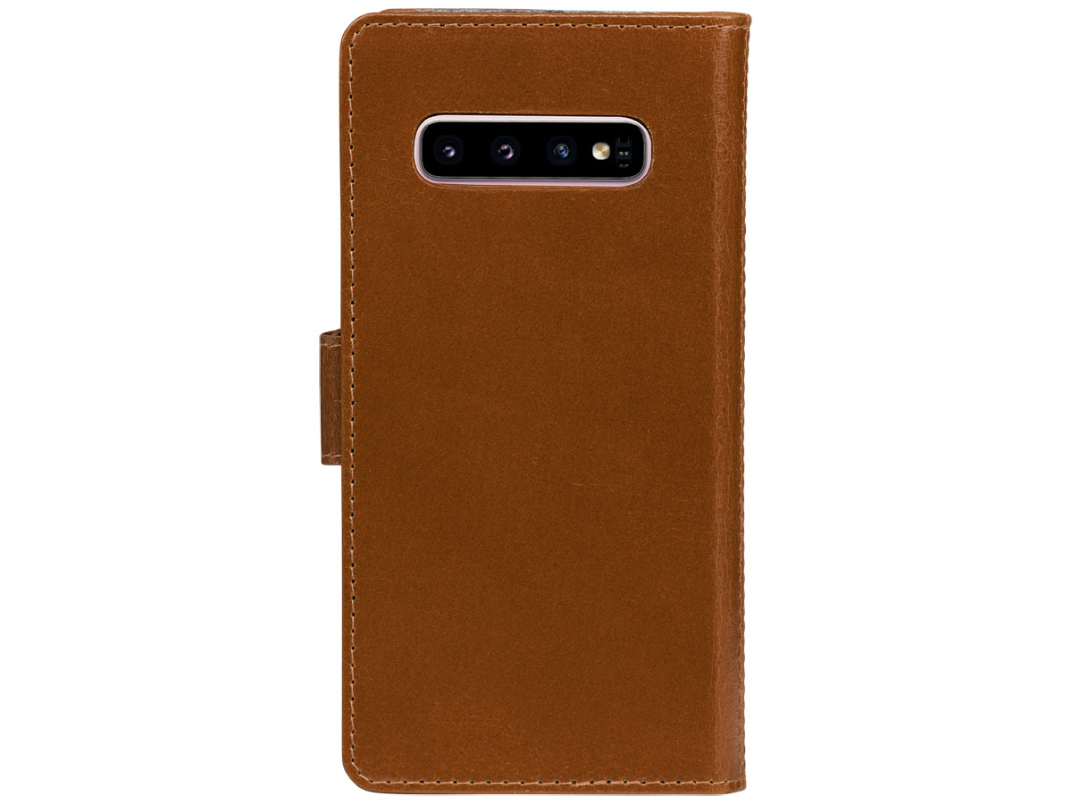 dbramante1928 Lynge 2in1 Case Tan - Samsung Galaxy S10+ hoesje