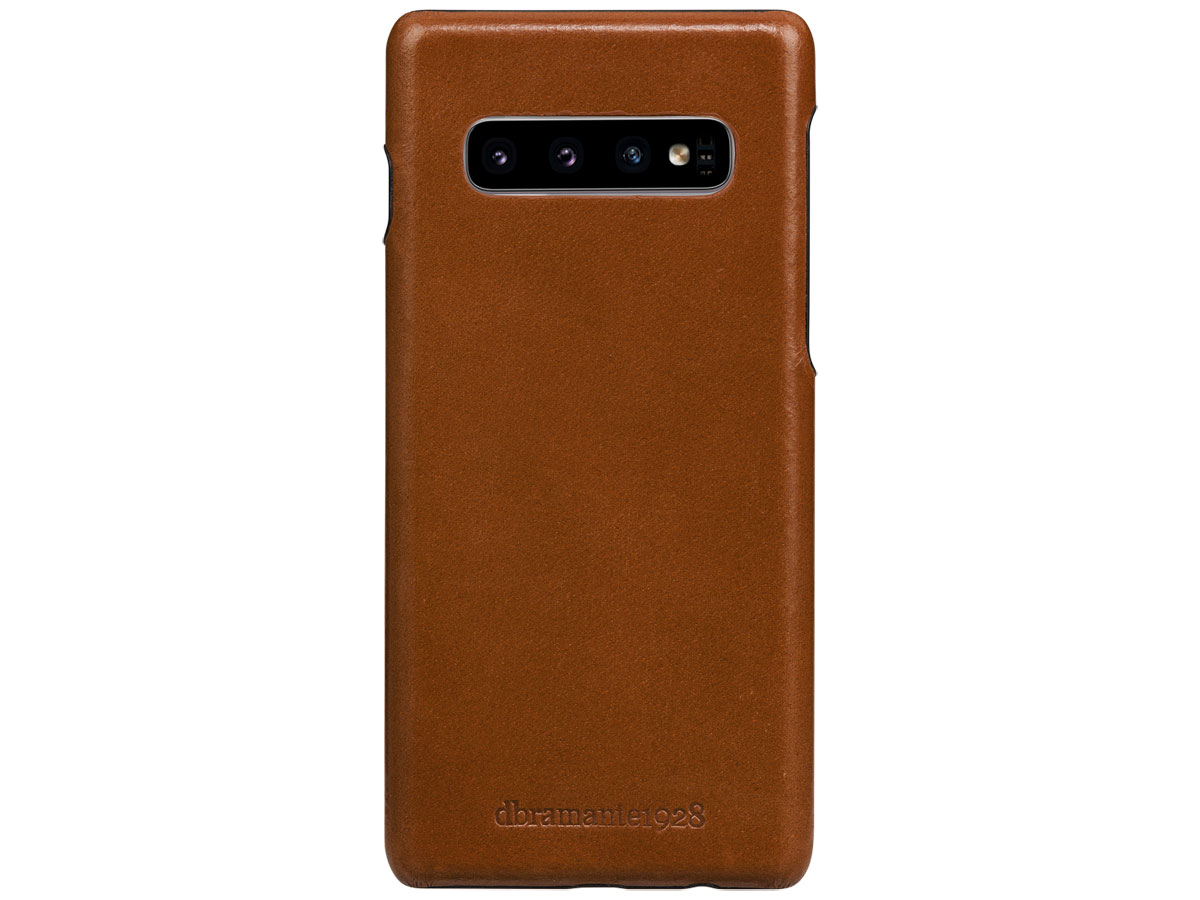 dbramante1928 Lynge 2in1 Case Tan - Samsung Galaxy S10+ hoesje